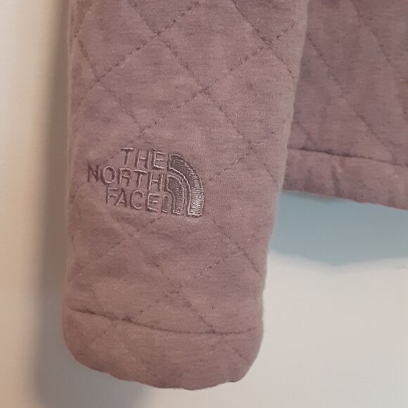 The North Face Adult Womens M Purple Full Zip Quilted Lightweight Jacket - Picture 5 of 9